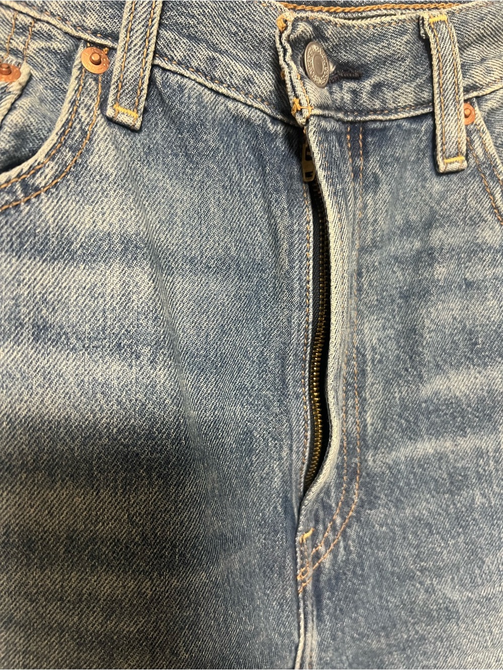 Levi’s Premium Ribcage Wide Leg Jeans Tint Story Medium Wash NWT 30x32 - Picture 3 of 8